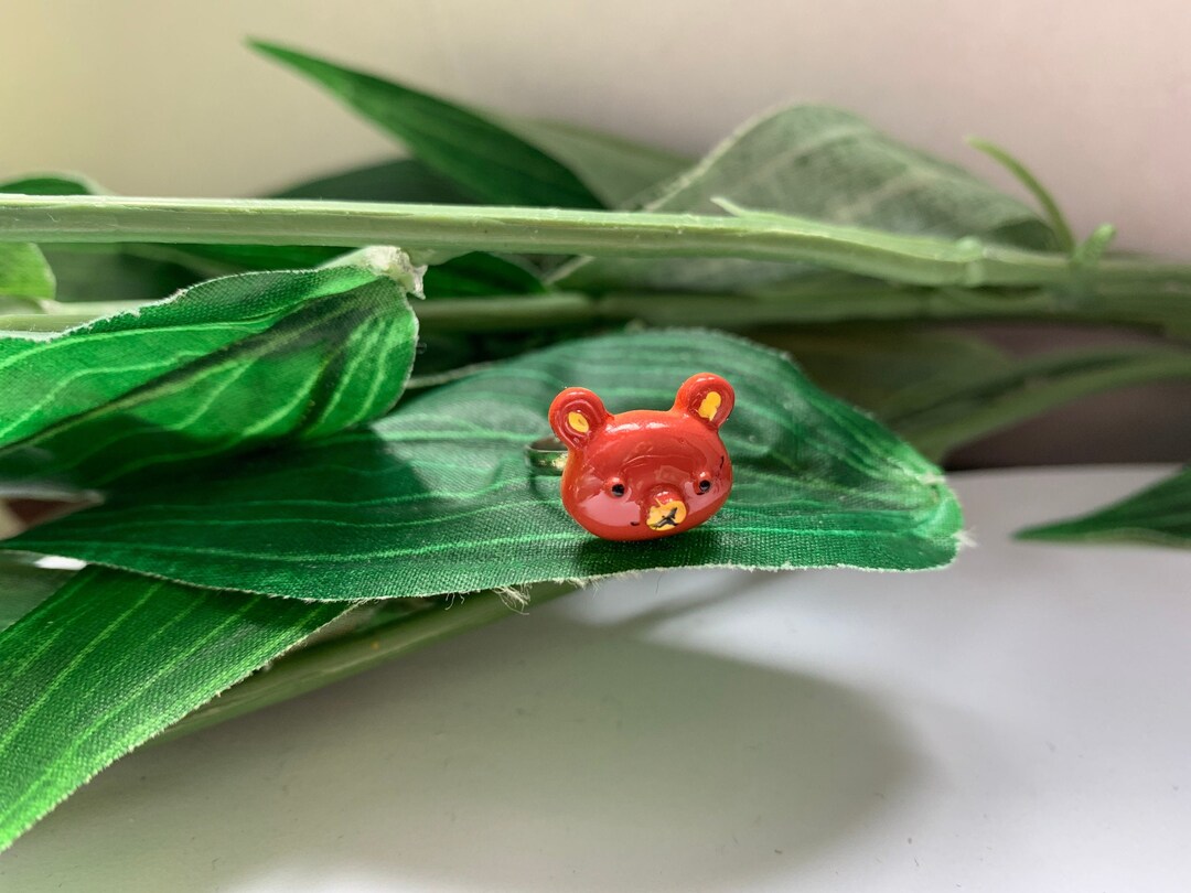 Childs Adjustable Teddy Ring Girls Rings Kids Rings Etsy