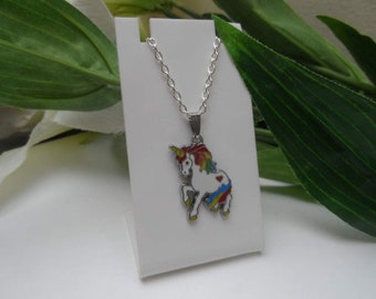 Unicorn Necklace, Girls necklace, Unicorn Pendants, Unicorn Gifts, Unicorn Party Favors