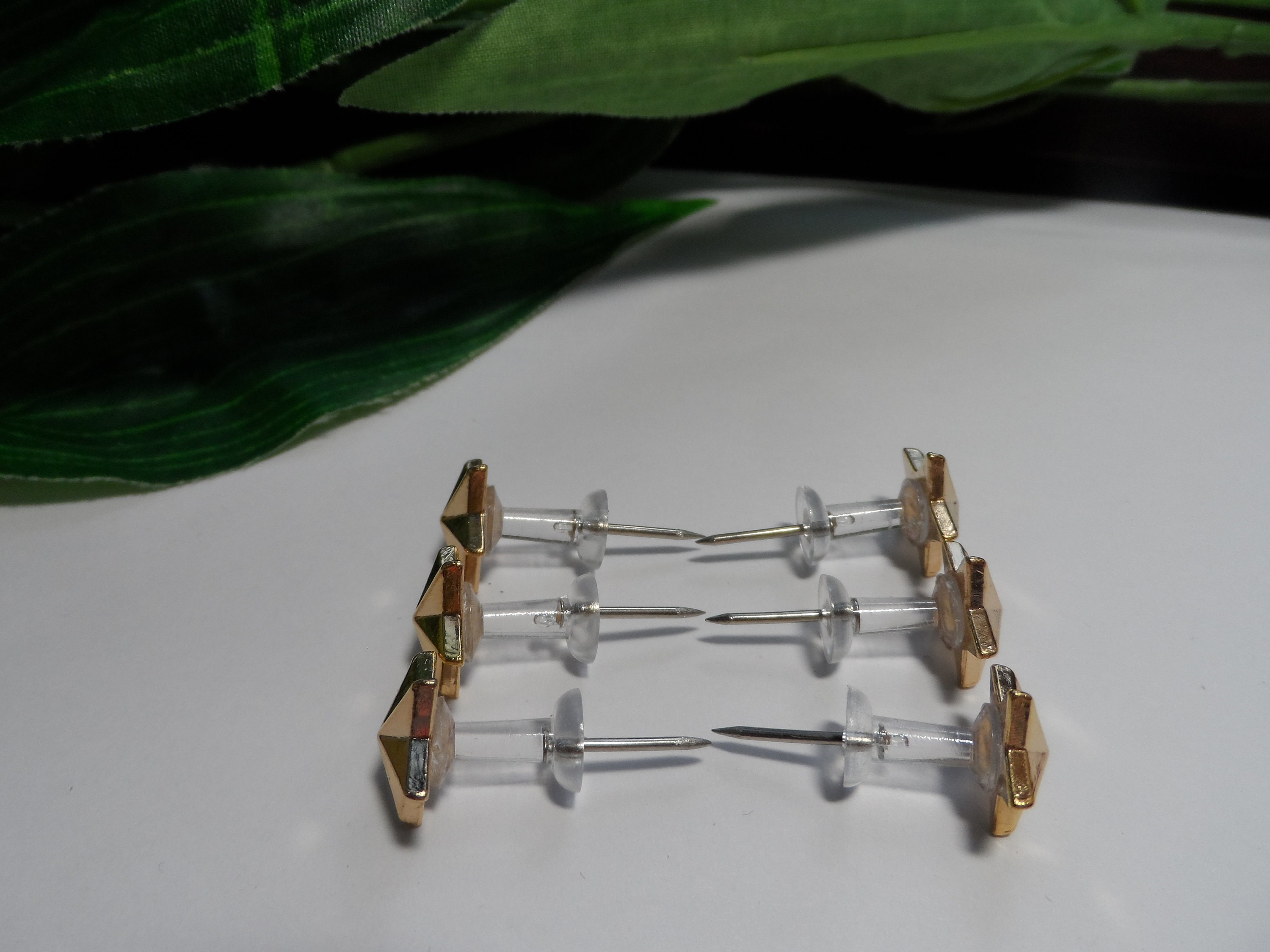 Gold Star Push Pins Novelty Push Pins Decorative Push Pins Etsy