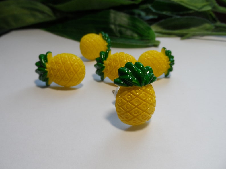 Pineapple Push Pins Novelty Push Pins Decorative Push Pins Etsy