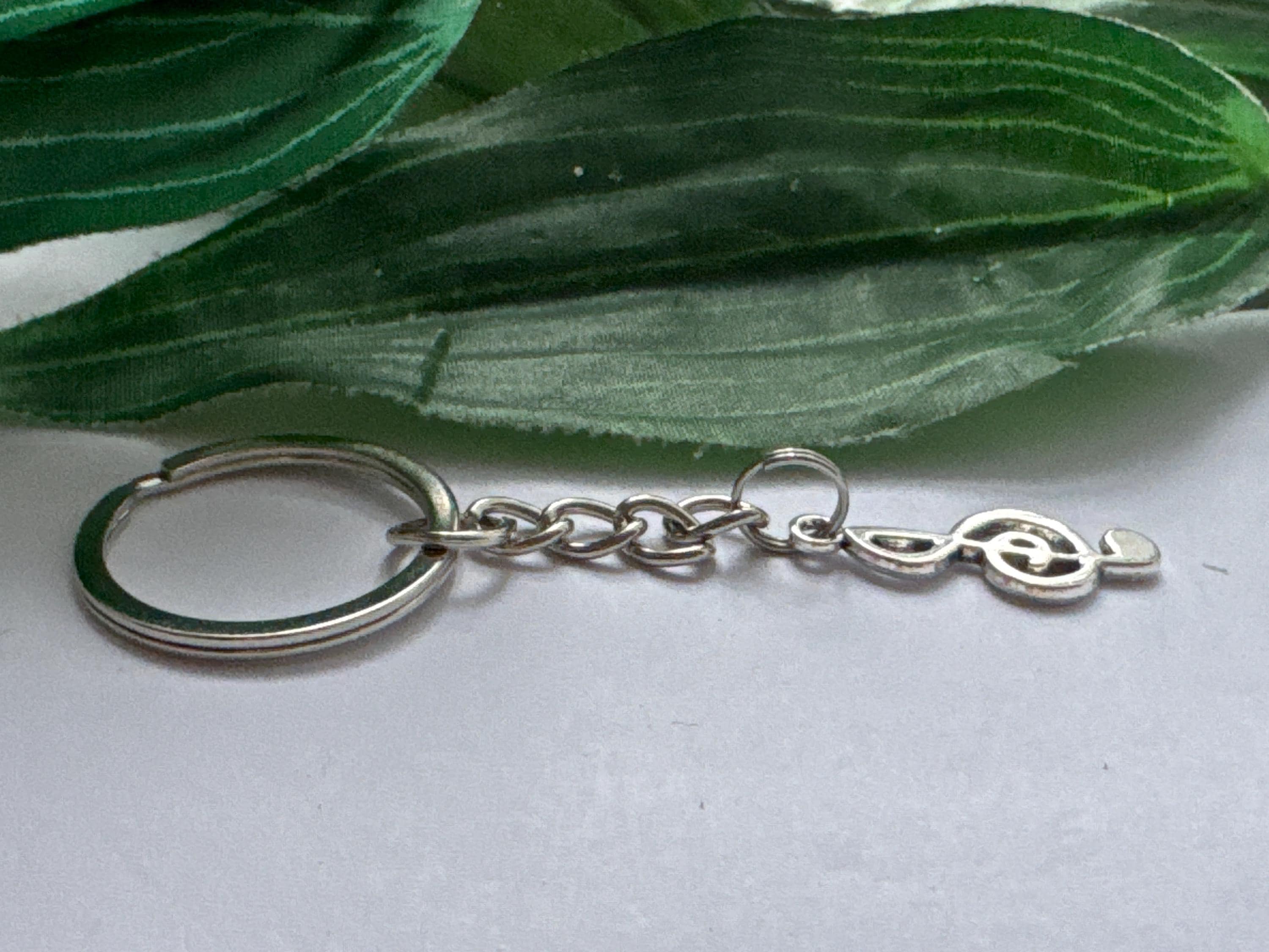 Music Note Keychain, Novelty Keychain, Music Keyrings, Musical Gifts ...