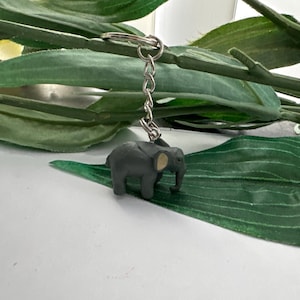 Elephant Keychain, Novelty Keychain,  elephant keyrings, animal Keychains