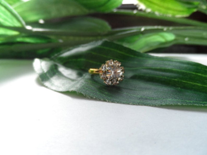 Childs Adjustable Sparkle Bling Ring Girls Rings Kids Rings Etsy