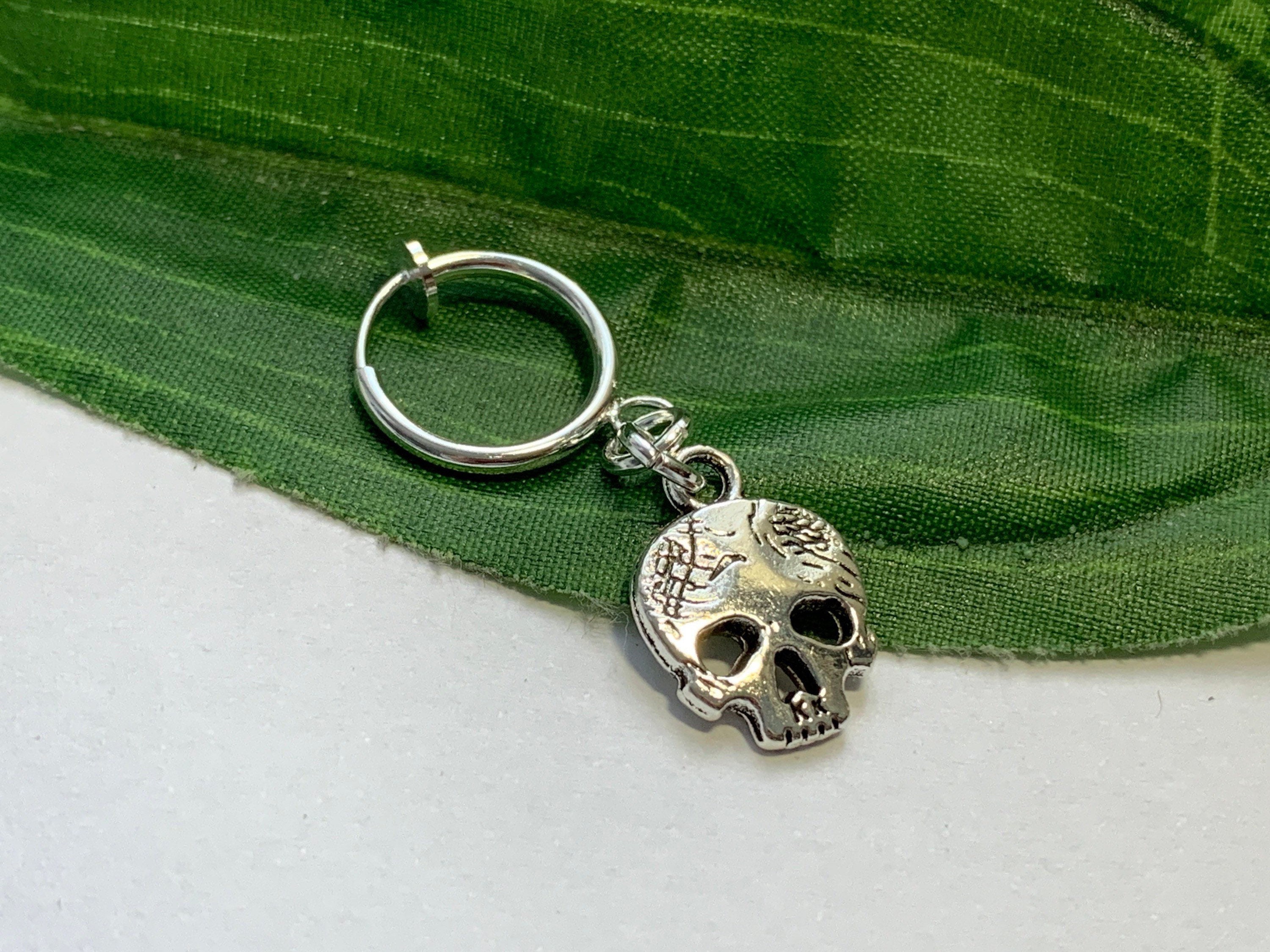 Skull Belly Ring Etsy UK