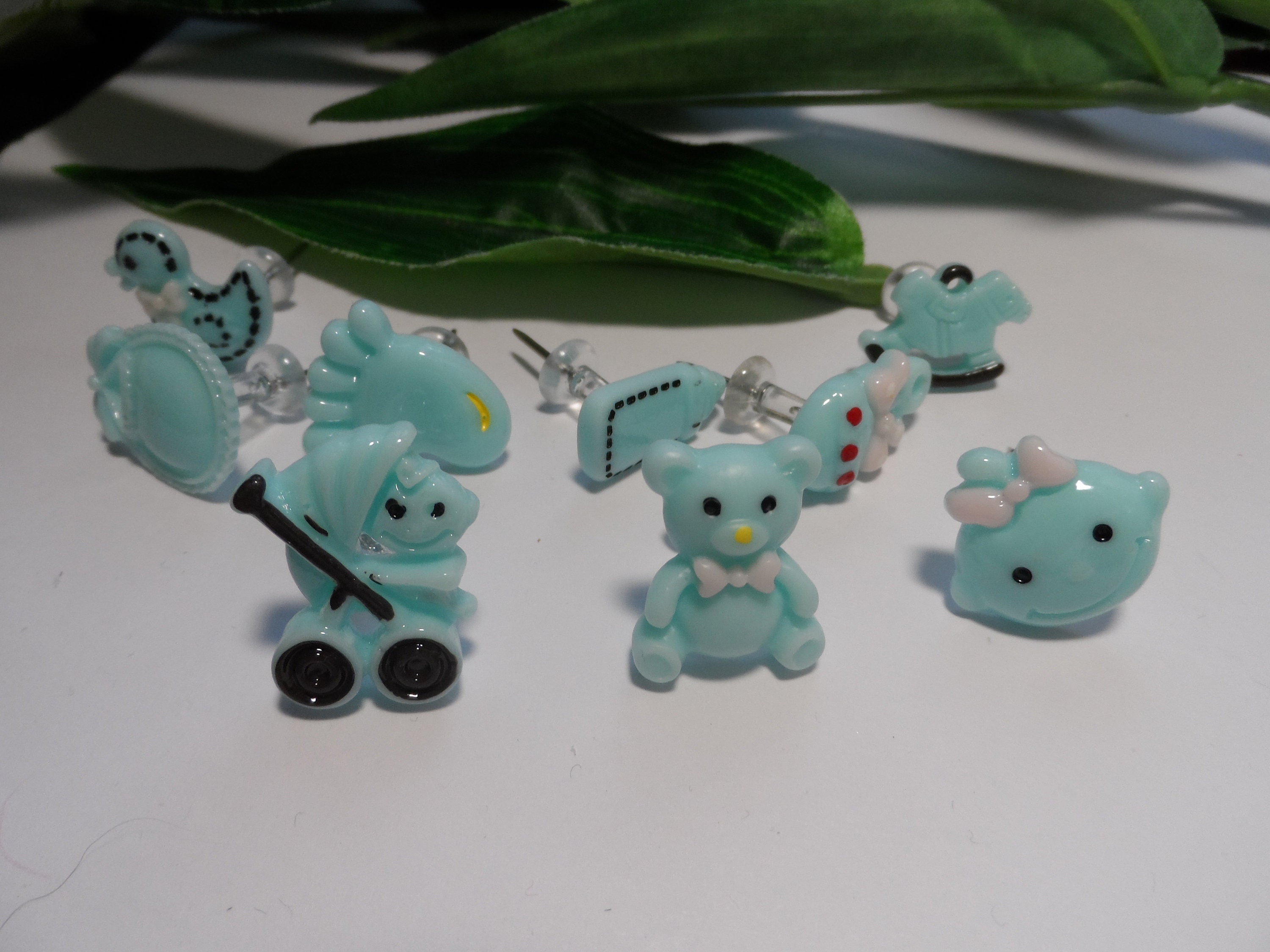 Baby Boy Push Pins Novelty Push Pins Decorative Push Pins Etsy