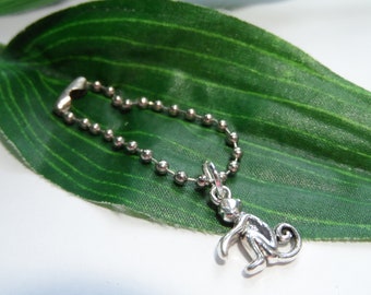 Monkey Zipper Pulls, Monkey charms, Zipper pulls, Zipper pulls, Animal Keychain Charm, Animal party favors