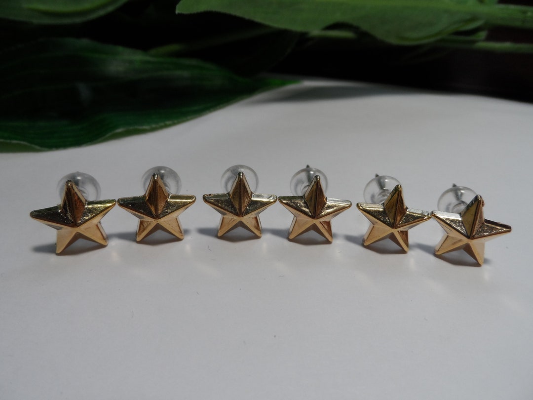 Gold Star Push Pins, Novelty Push Pins, Decorative Push Pins, Novelty