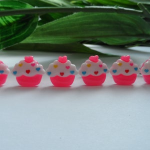 Cupcake Push Pins, Novelty Push pins, Decorative Push Pins, Novelty Push Pins, Cupcake Gifts