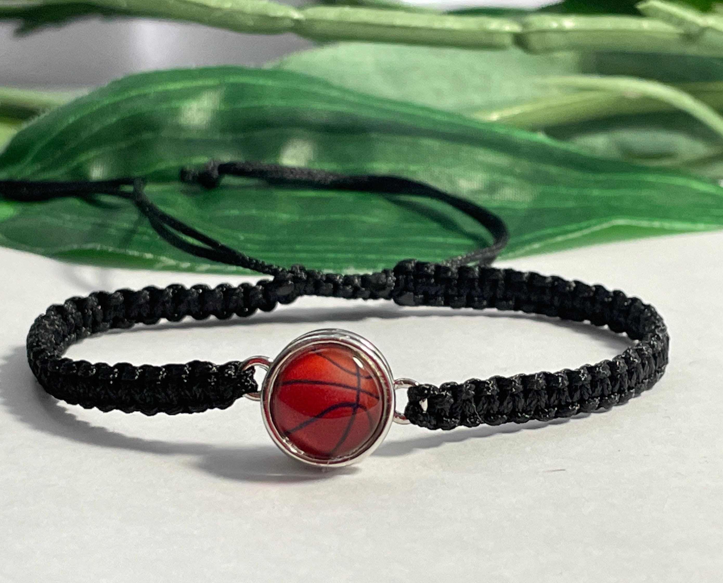 10 Pulseras De Baloncesto Para Niños – Ajustables, Coloridas Y Geniales Para Equipos O Fans