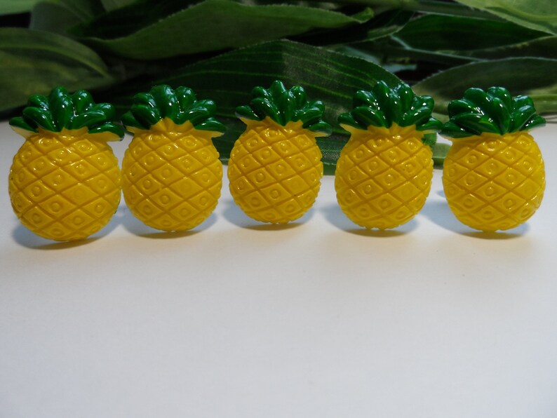 Pineapple Push Pins Novelty Push Pins Decorative Push Pins Etsy
