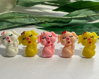 Pig Push Pins, Novelty Push pins, Decorative Push Pins, Novelty Push Pins, Notice Board Gifts, Pig Push pins, Thumbtacks