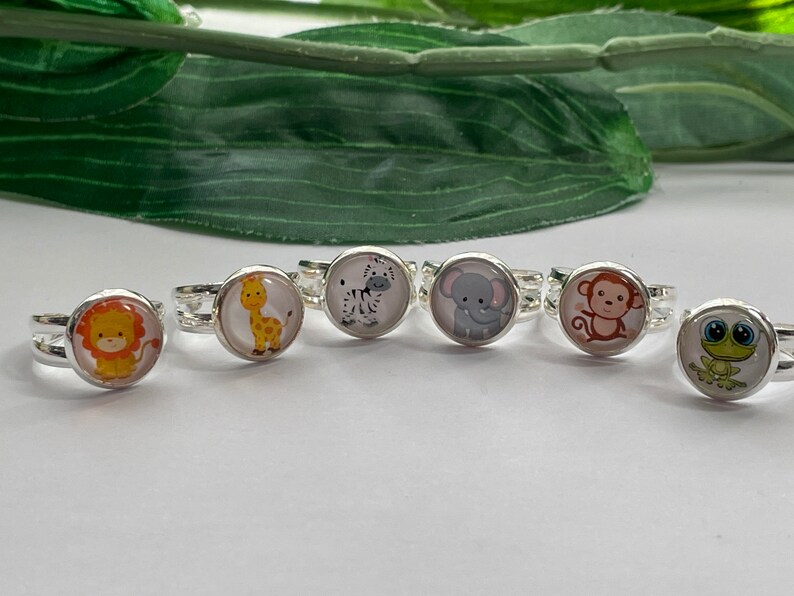 Child's Adjustable Animal Ring, Kids Rings, Girls Rings,kiddies Ring ...