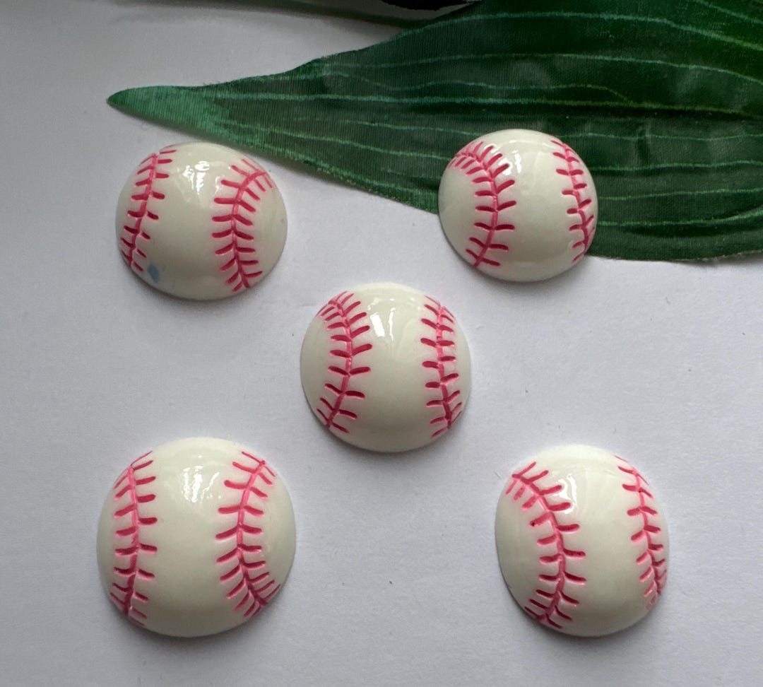 Set of 5 Baseball Magnets, Sport Magnets, Fridge Magnets, Locker ...
