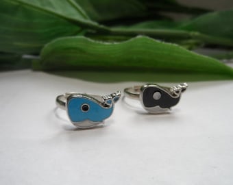 Child's adjustable Dolphin Ring, toddlers rings, little girls rings, little boys rings,  kids rings ,girls rings