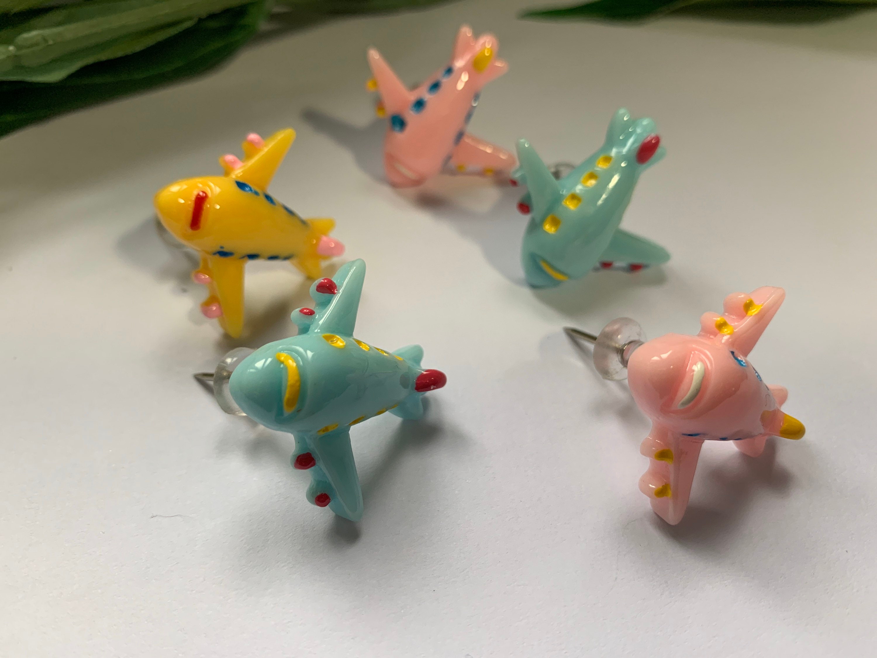 Airplane Push Pins Novelty Push Pins Decorative Push Pins Etsy UK