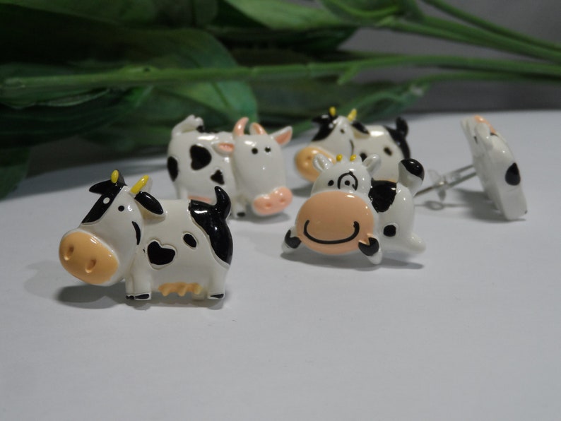 Cow Push Pins Novelty Push Pins Decorative Push Pins Etsy