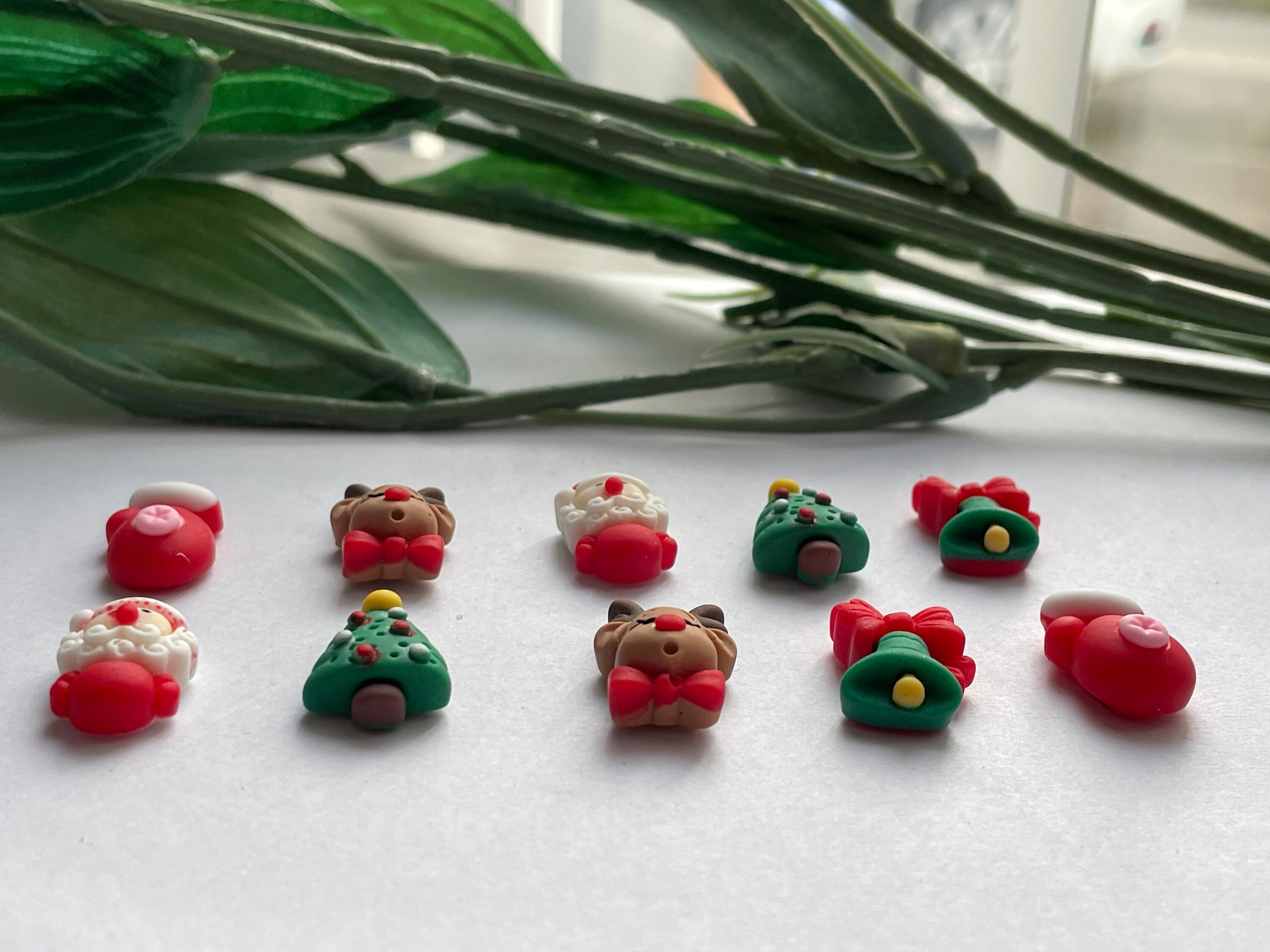 Bumper of 10 Mini Christmas Magnets, Christmas Magnets, Fridge Magnets ...