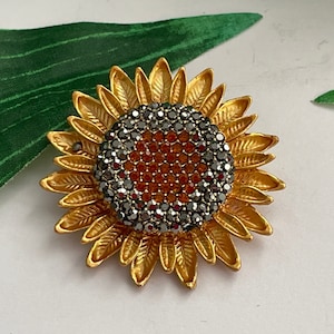 Sonnenblume Revers Pin, Sonnenblume Krawattennadel, Blume Revers Pin, Sonnenblume Hutnadel, Anstecknadel, Sonnenblume Brosche
