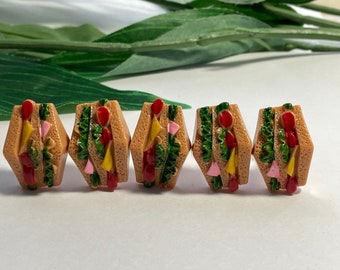 Sandwich Push Pins, Novelty Push pins, Decorative Push Pins, Novelty Push Pins, Memo Board Pins