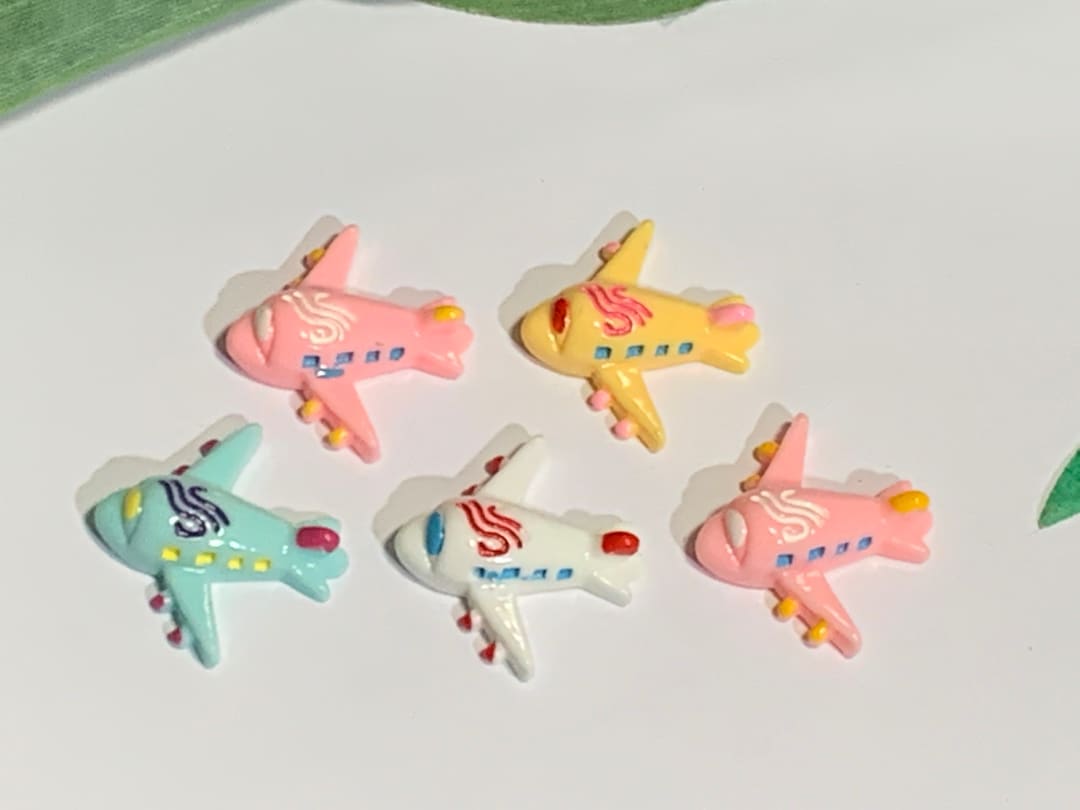 Set of 5 Aeroplane Airplane Fridge Etsy