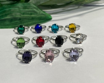 Child's Adjustable Oval Ring, kids rings, girls rings, girls birthday gifts, adjustable rings,little girls rings