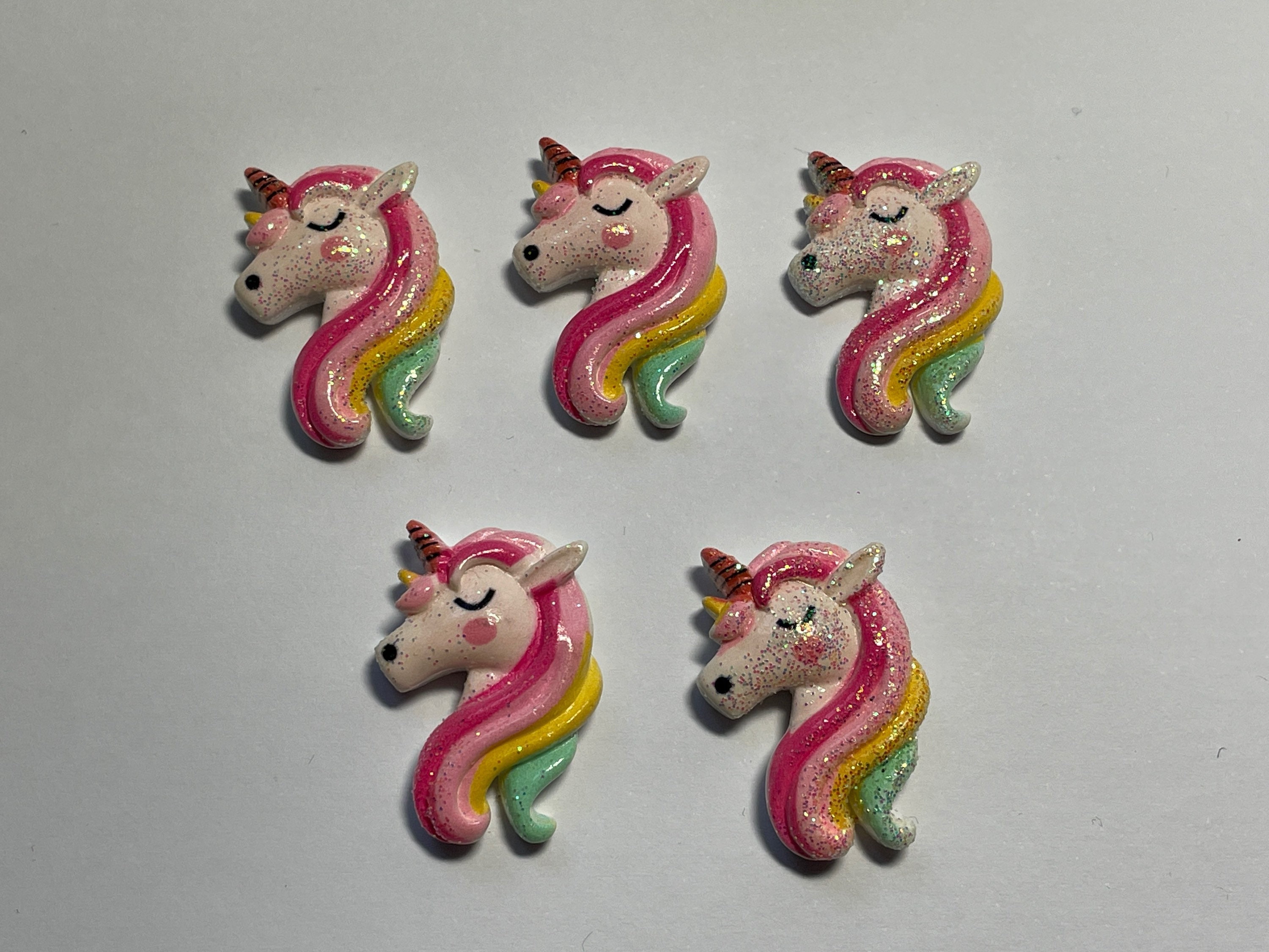Set of 5 Unicorn Magnets, Unicorn Magnets, Fridge Magnets, Locker