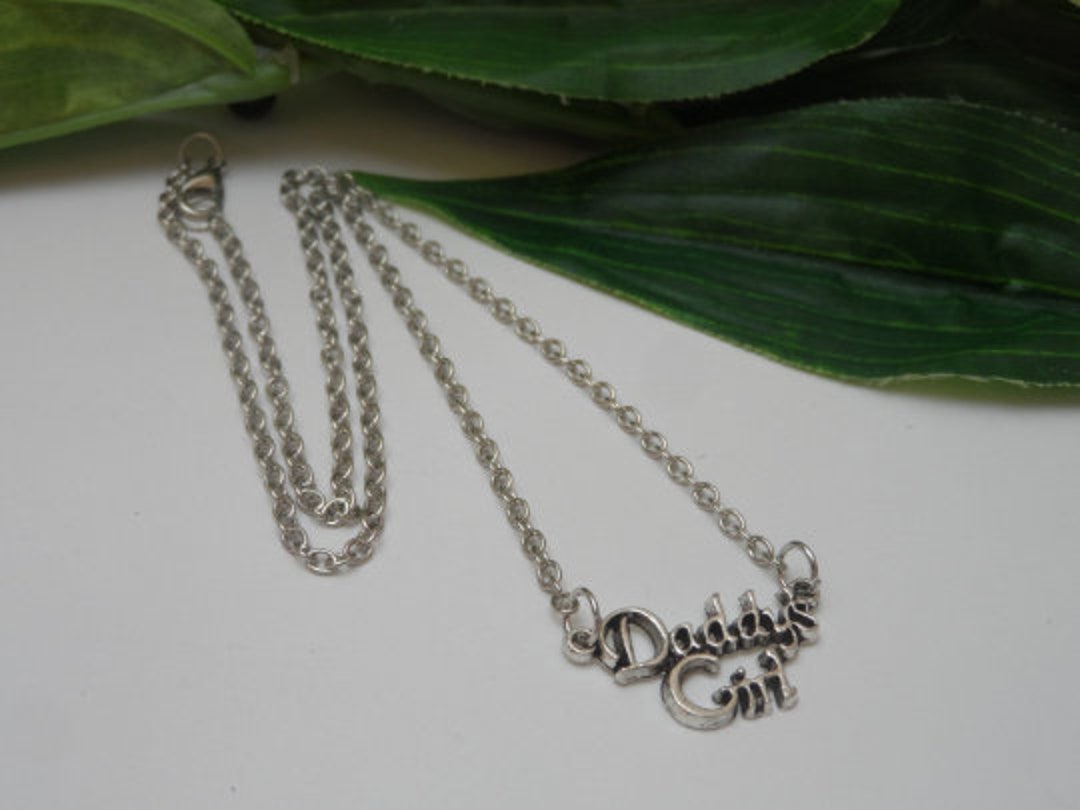 Daddy's Girl Necklace, Daddy's Girl Pendant, Daddy's Girl Gifts, Girls Pendants, Father Daughter