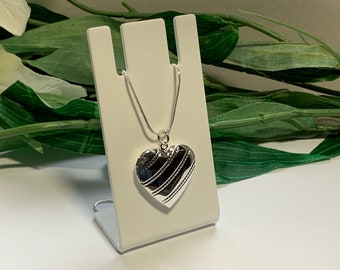 Hartvormige medaillonketting voor meisjes, ketting voor meisjes, hangers voor meisjes, ketting voor kinderen