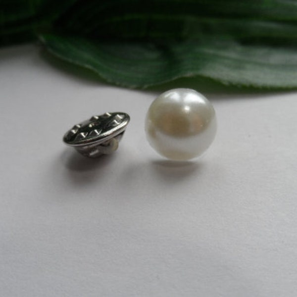 Pearl Tie Pin, Pearl Tie Pin, Wedding Pearl Lapel Pin, Wedding accessories, Wedding Tie Pin