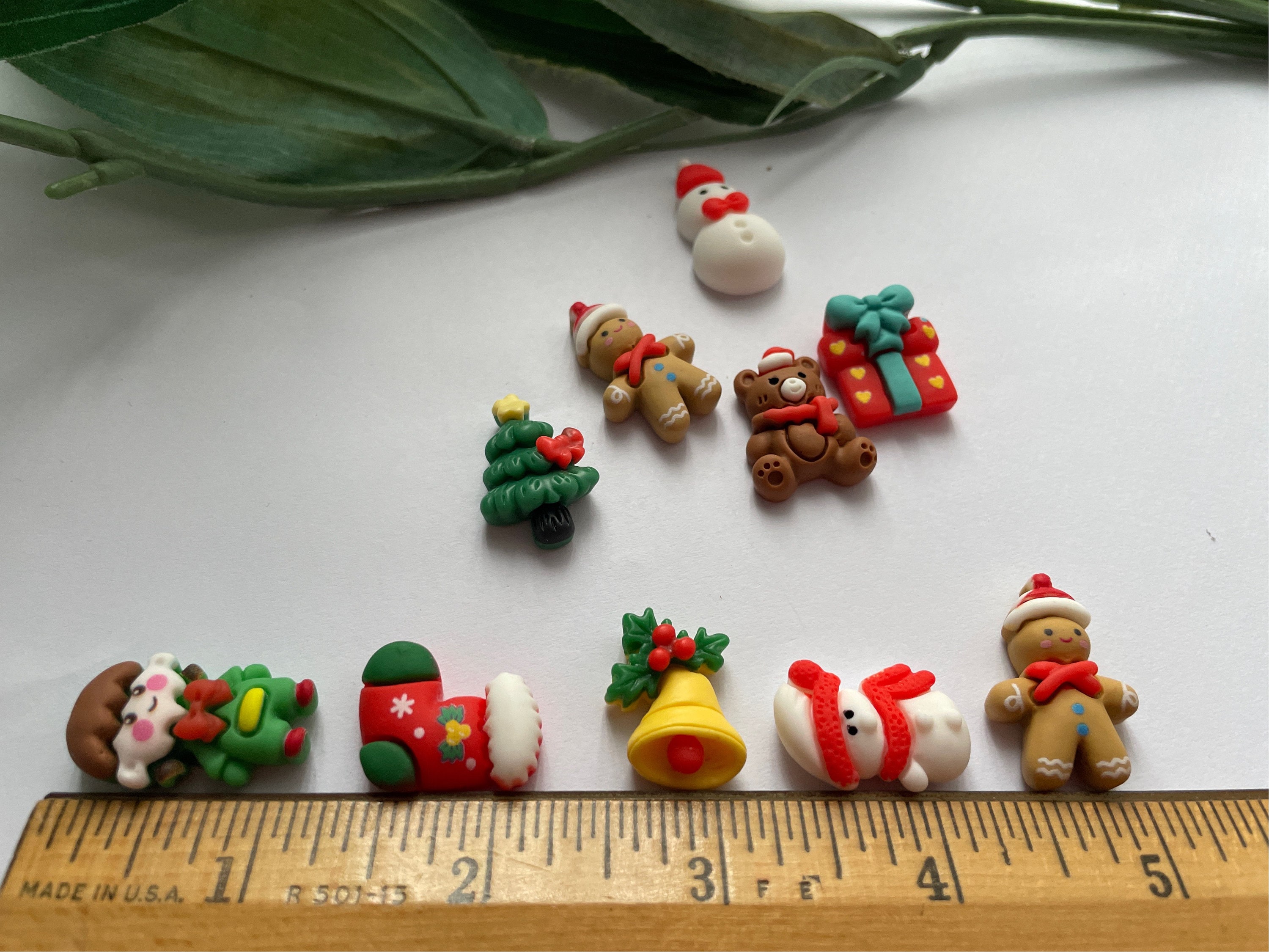 Bumper of 10 Mini Christmas Magnets, Christmas Magnets, Fridge Magnets ...
