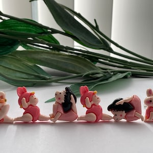 Gymnast Push Pins, Novelty Push pins, Decorative Push Pins, Novelty Push Pins, Teacher Gifts