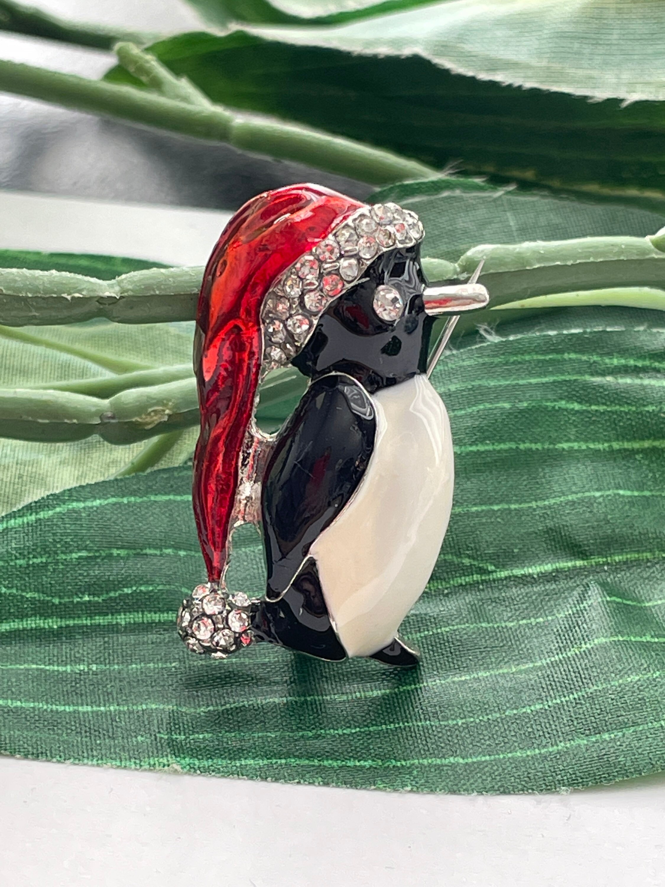 Spilla Smaltata Pinguino E Anatra - Decorazione Per Vestiti, Zaini E Cappelli - Foto 8