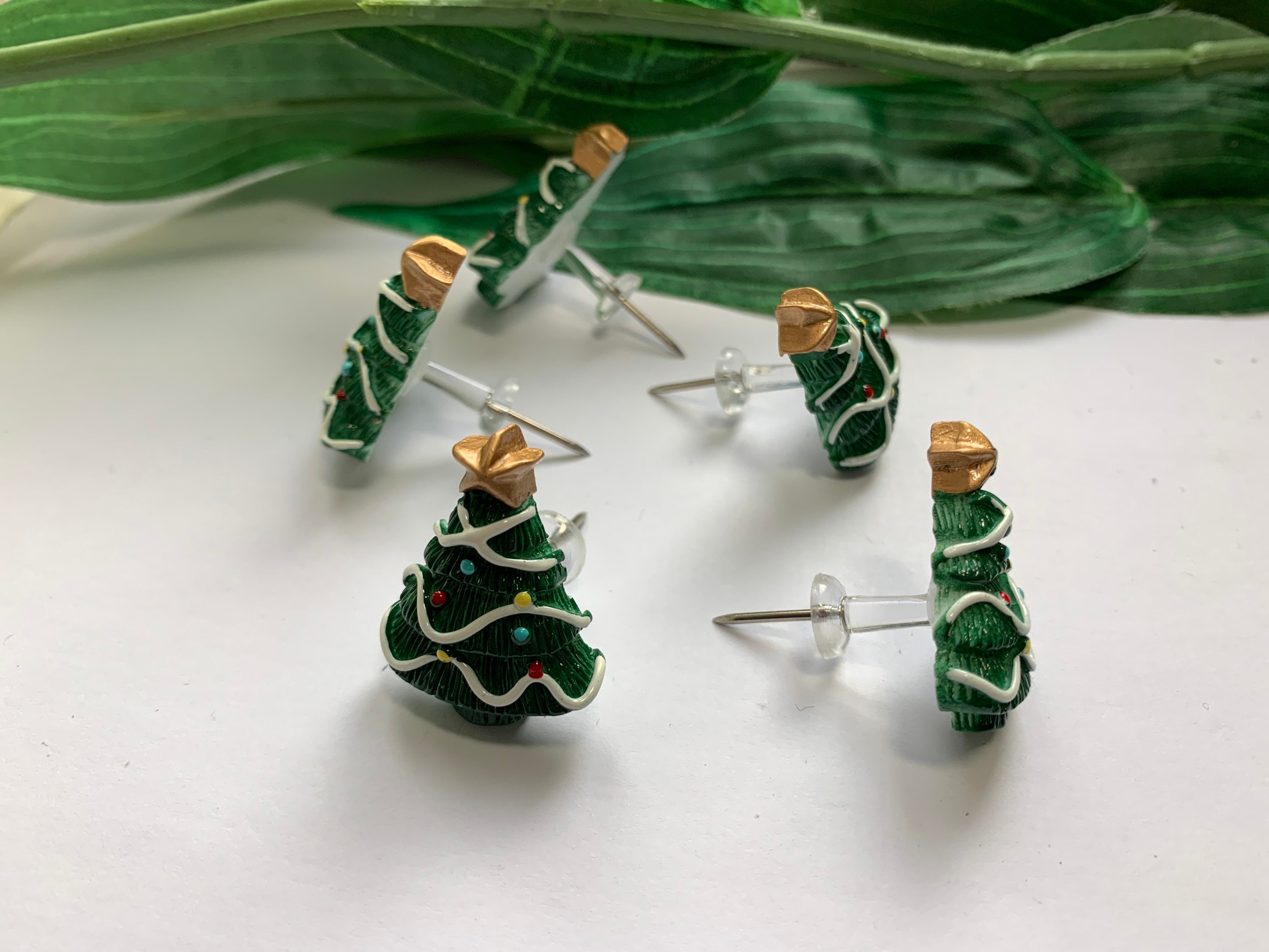 Christmas Tree Push Pins Novelty Push Pins Decorative Push - Etsy UK