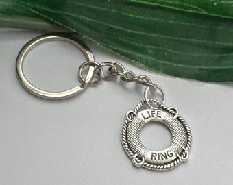 Life Ring Keychain, novelty Keychains, Swimmer keychains, Boating Keyrings, boating gifts