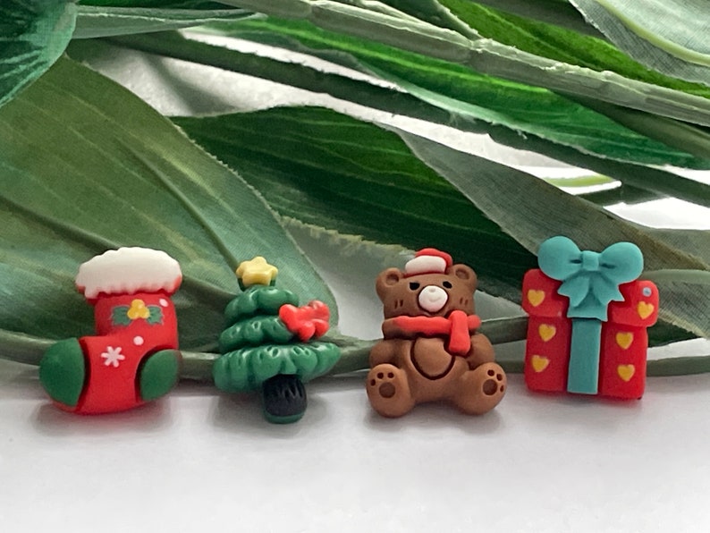 Bumper of 10 Mini Christmas Magnets, Christmas Magnets, Fridge Magnets ...