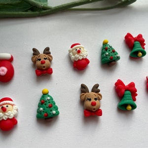 Bumper of 10 Mini Christmas Magnets, Christmas Magnets, Fridge Magnets ...