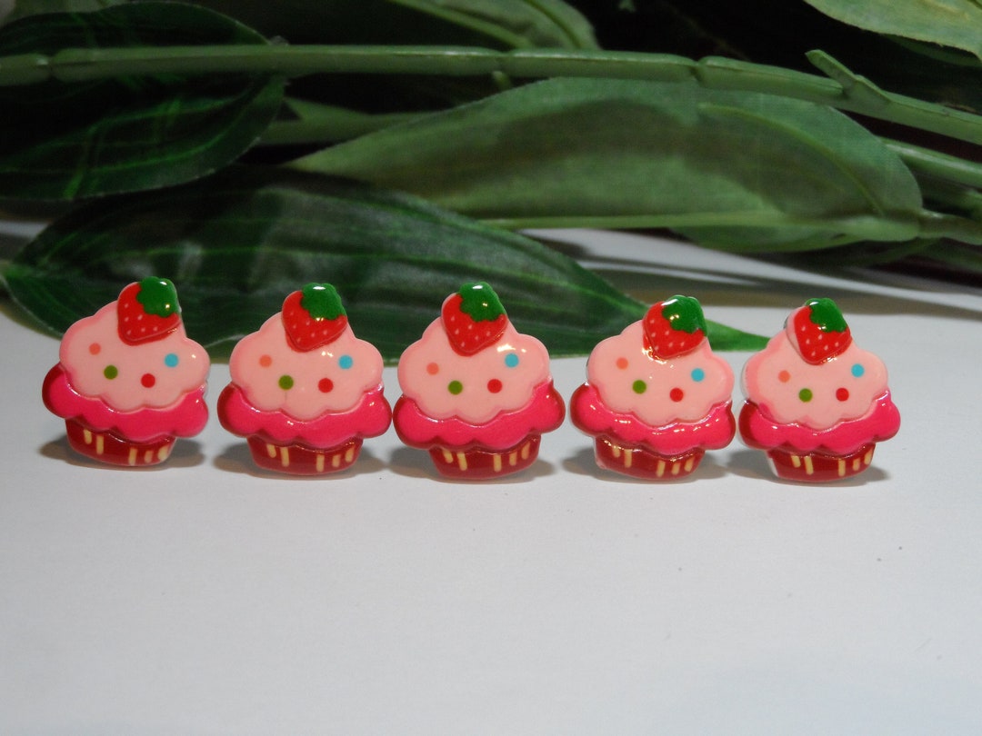 Cupcake Push Pins, Novelty Push Pins, Decorative Push Pins, Novelty