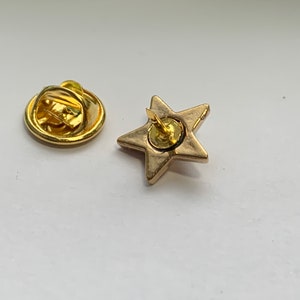Gold Star Lapel Pin, Gold Star Tie Pin, Star Lapel Pin, Star Tie Pin - Etsy