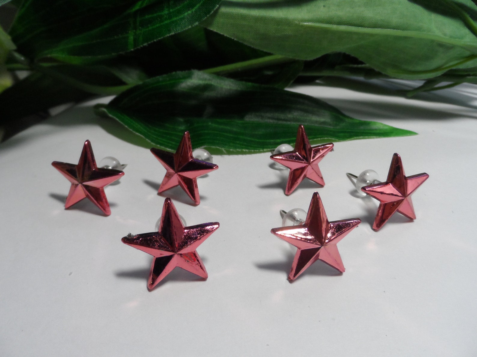 Pink Star Push Pins Novelty Push Pins Decorative Push Pins Etsy