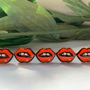 Lips Push Pins,  Push pins, Decorative Push Pins, Novelty Push Pins, Teacher Gifts, Bumble Bee Gifts, Thumbtacks