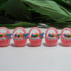 Easter Basket Push Pins, Novelty Push pins, Decorative Push Pins, Novelty Push Pins, Easter Gifts, Notice Board Pins