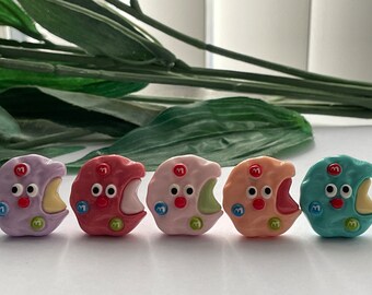 Cookie Push Pins, Novelty Push pins, Decorative Push Pins, Novelty Push Pins, Memo Board Pins