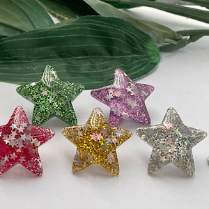 Large Sparkly Star Lapel Pin, Star Lapel Pin, Star Lapel Pin, pink Star lapel Pin