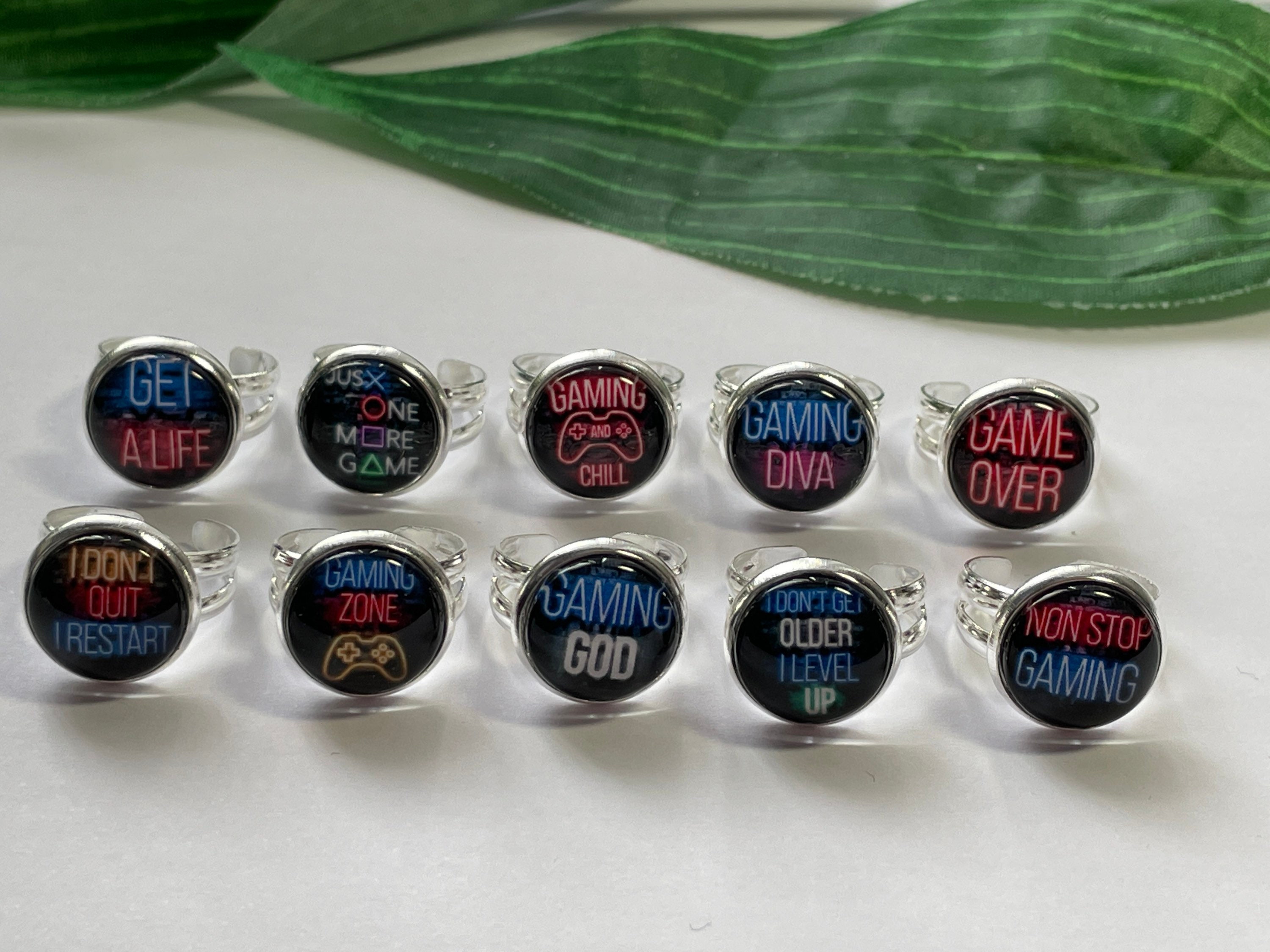 Child's Adjustable Gamers Ring, Kids Rings, Girls Rings, Boys Ring ...