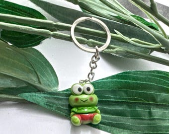 Frosch Schlüsselbund, Neuheit Schlüsselbund, Froggy Schlüsselringe, zwischen Geschenke, jugendlich Geschenke