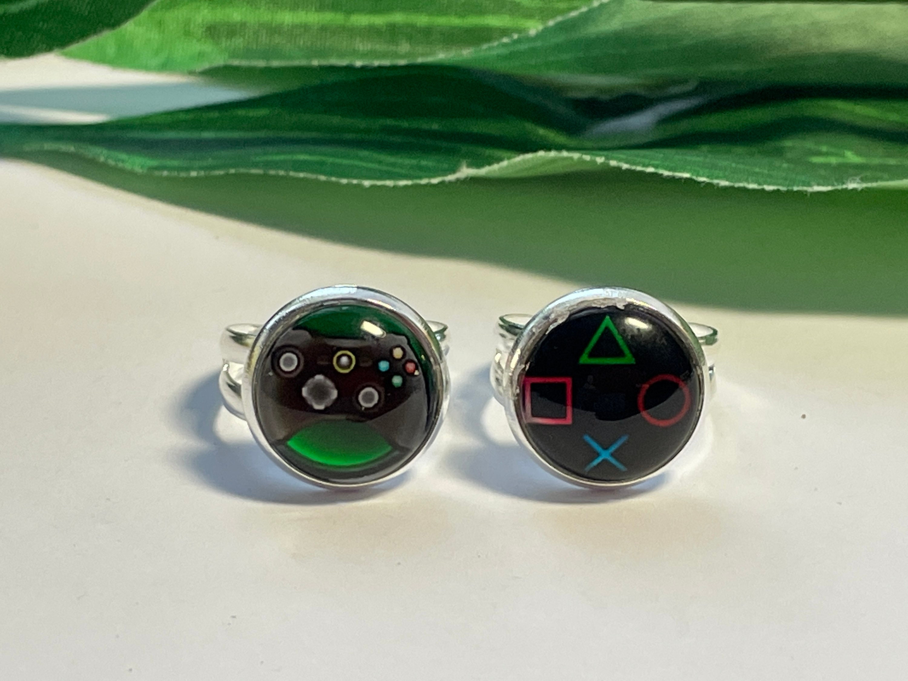 Child's Adjustable Gamer Ring, Kids Rings, Girls Rings,kiddies Ring ...