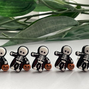 Skeleton Push Pins, Novelty Push pins, Decorative Push Pins, Novelty Push Pins, Notice Board Gifts, Halloween Push pins, Thumbtacks