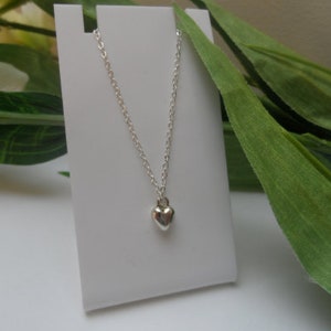 Petite Heart Necklace, Girls necklace, Girls Pendants, Heart Necklace