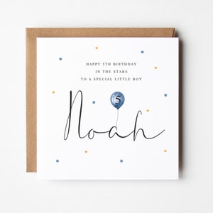 Any Age Heavenly Birthday Card, Baby Loss, Any Age, Miscarriage, Born Asleep, Angel Baby, Stillborn, Remembrance, Typography, In the Stars