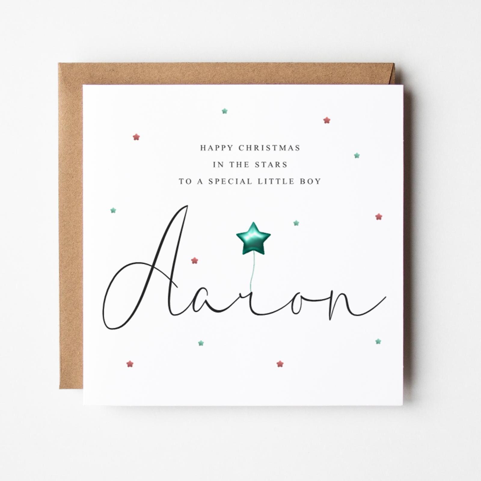 Christmas in the Stars Greeting Card, Heavenly Christmas Card to ...